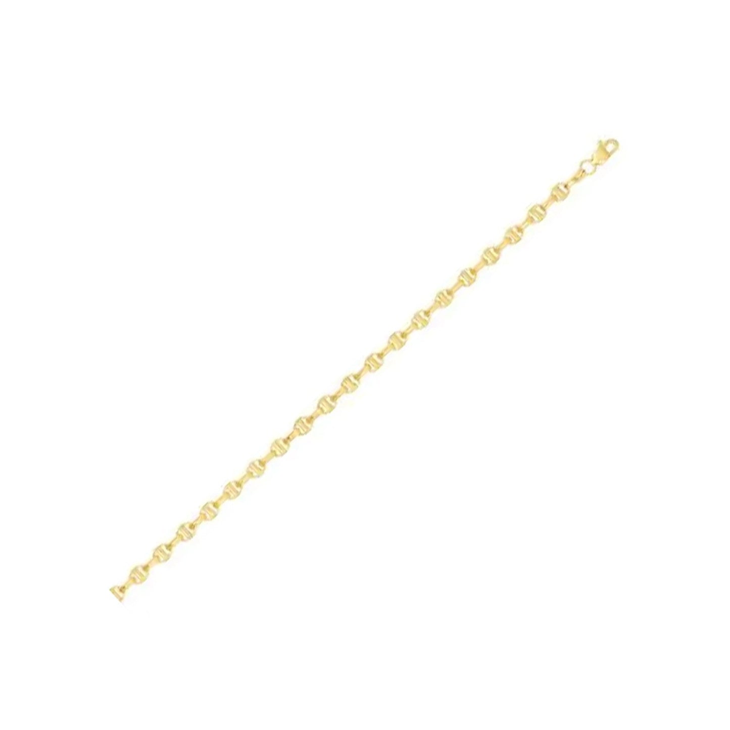 14k Yellow Gold Lite Anchor Chain (3.00 mm) Bids.com