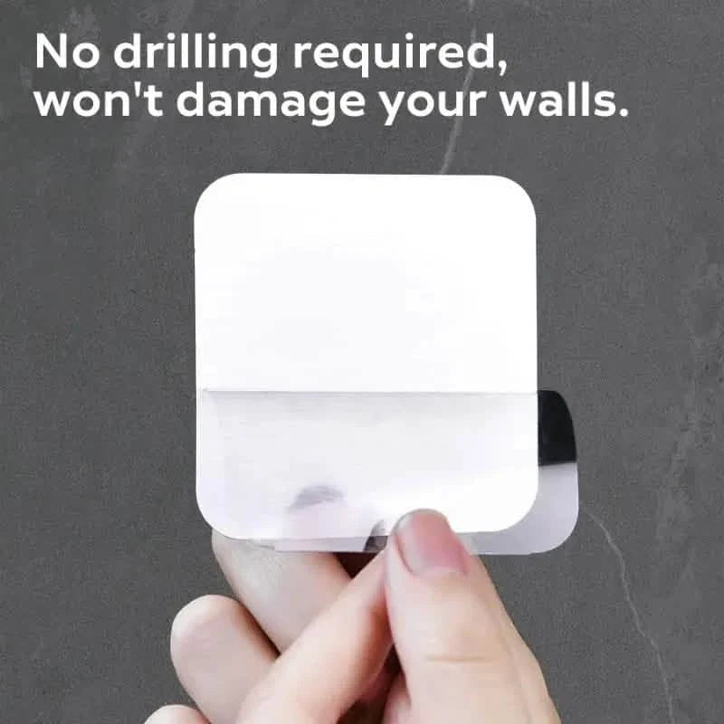 10-Pack: Self-Adhesive Wall Hooks DailySale