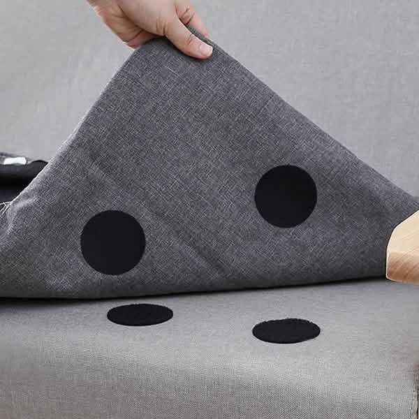 10-Pairs: Anti Curling Carpet Tape Rug Gripper Velcro DailySale