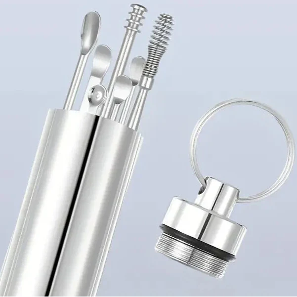 10-Pieces: Stainless Steel Ear Wax Removal Tool Set DailySale