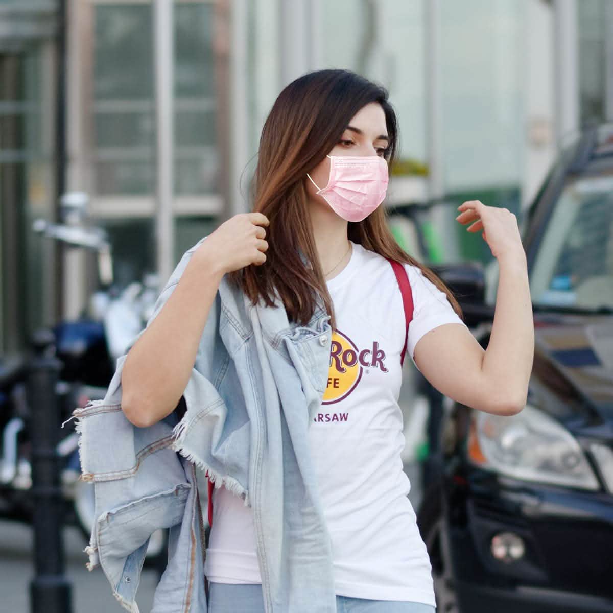 100-Pieces: Disposable 3 Ply Earloop Face Masks DailySale