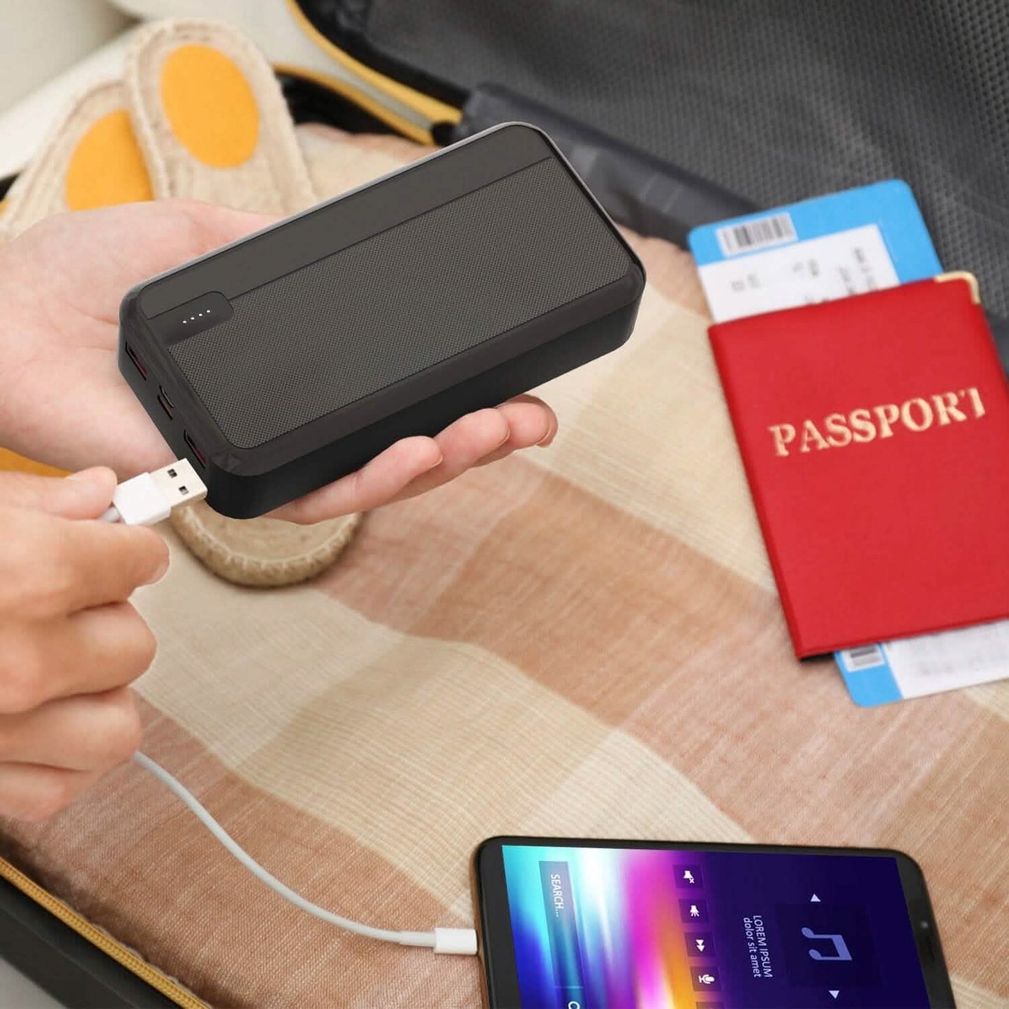 10000mAh or 20000mAh PD22.5W Fast Charging Portable Power Bank DailySale