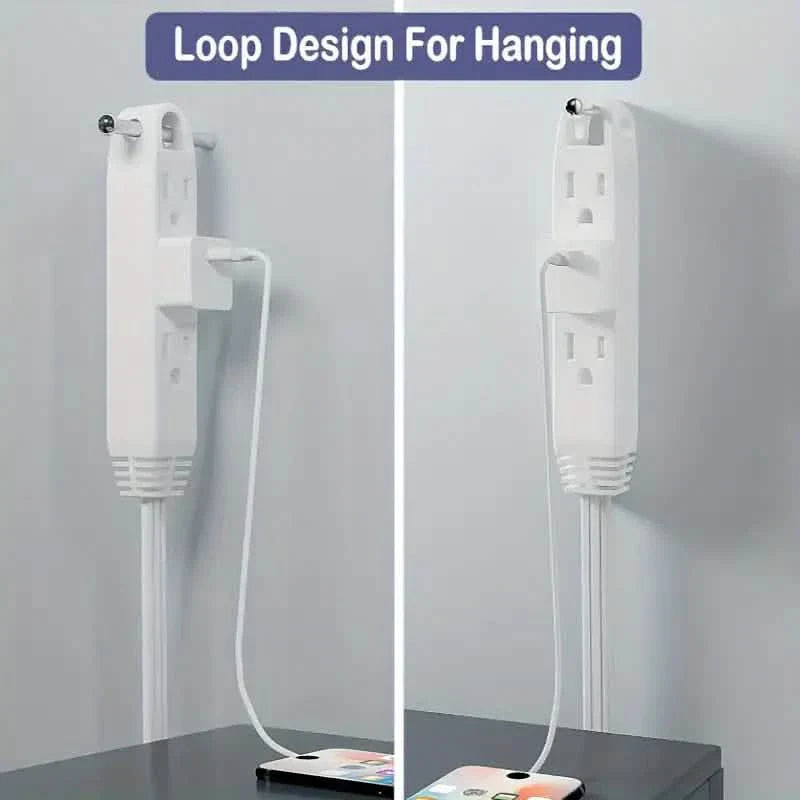 12-Foot Long Extension Cord Power Strip with 6 Feet on Each Side 13A 125V 1625W DailySale
