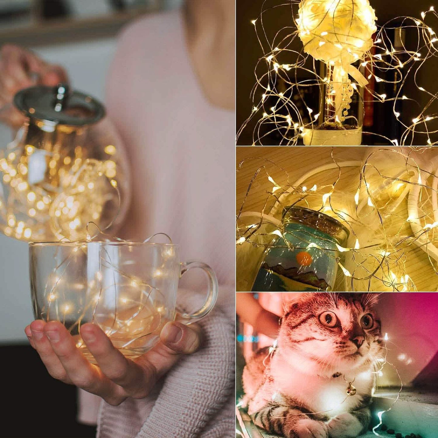 12-Pack: Led Fairy Lights Battery Operated String Lights DailySale