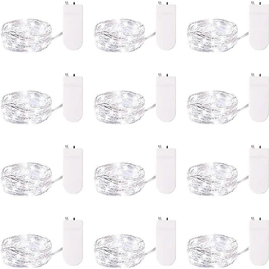 12-Pack: Led Fairy Lights Battery Operated String Lights DailySale