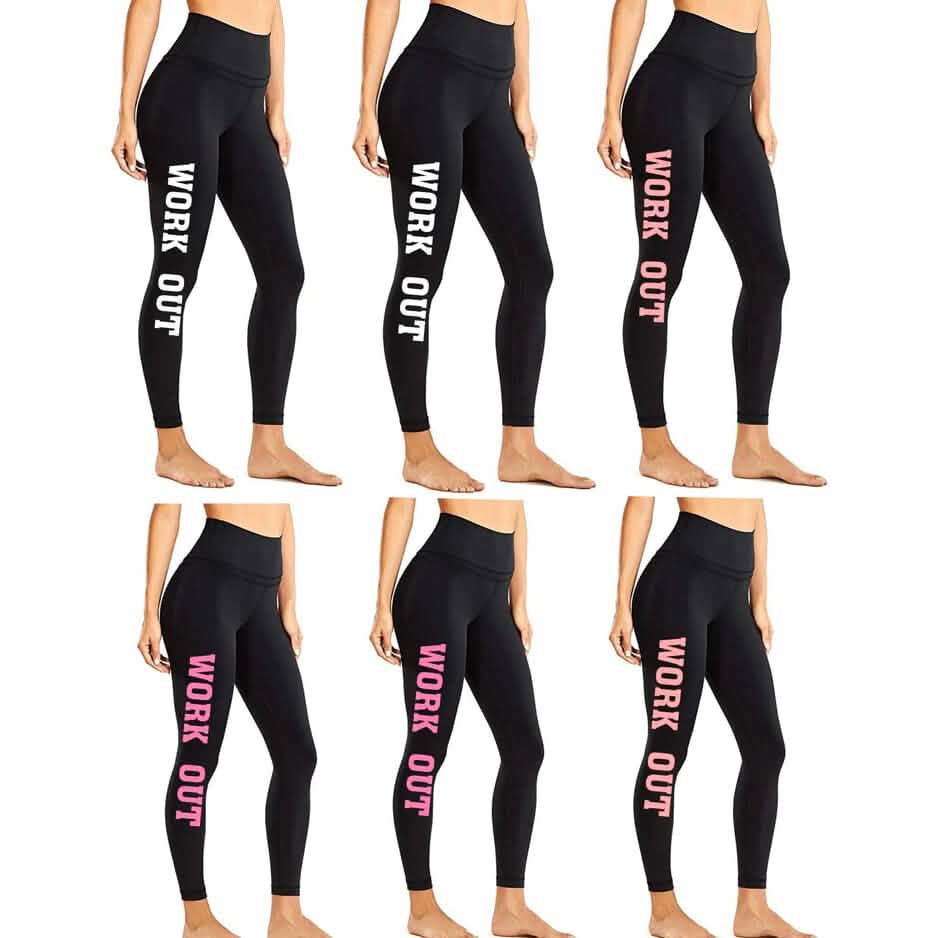 12-Pack: Super Soft Thick Fleece Lined Work Out Leggings DailySale