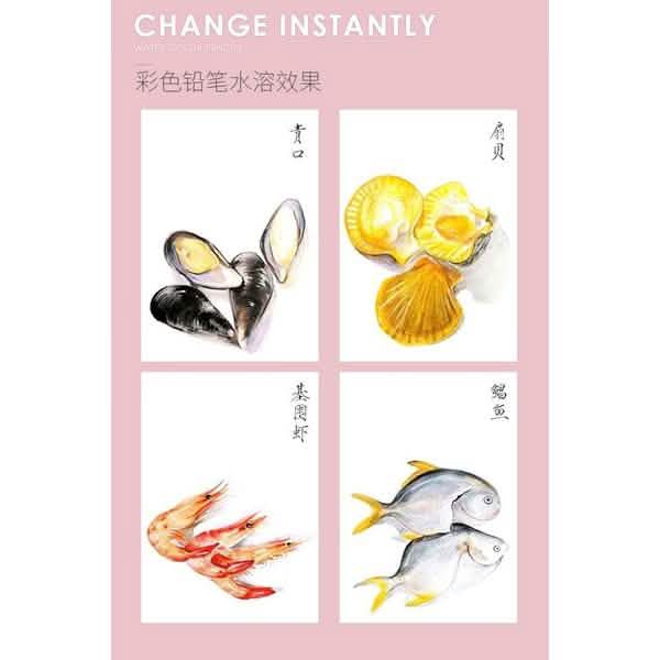 120-Pack: Water Soluble Color Pencil Set DailySale