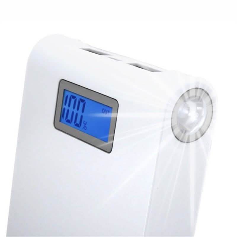 12,000mAh Safe External Battery PowerBank and Flashlight DailySale