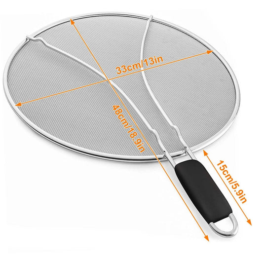 13-Inch Stainless Steel Grease Splatter Screen DailySale