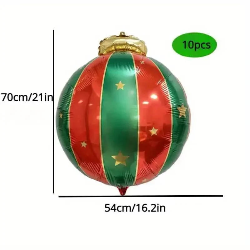 15-Pieces: Giant Shatterproof Christmas Hanging Ball Decorations DailySale