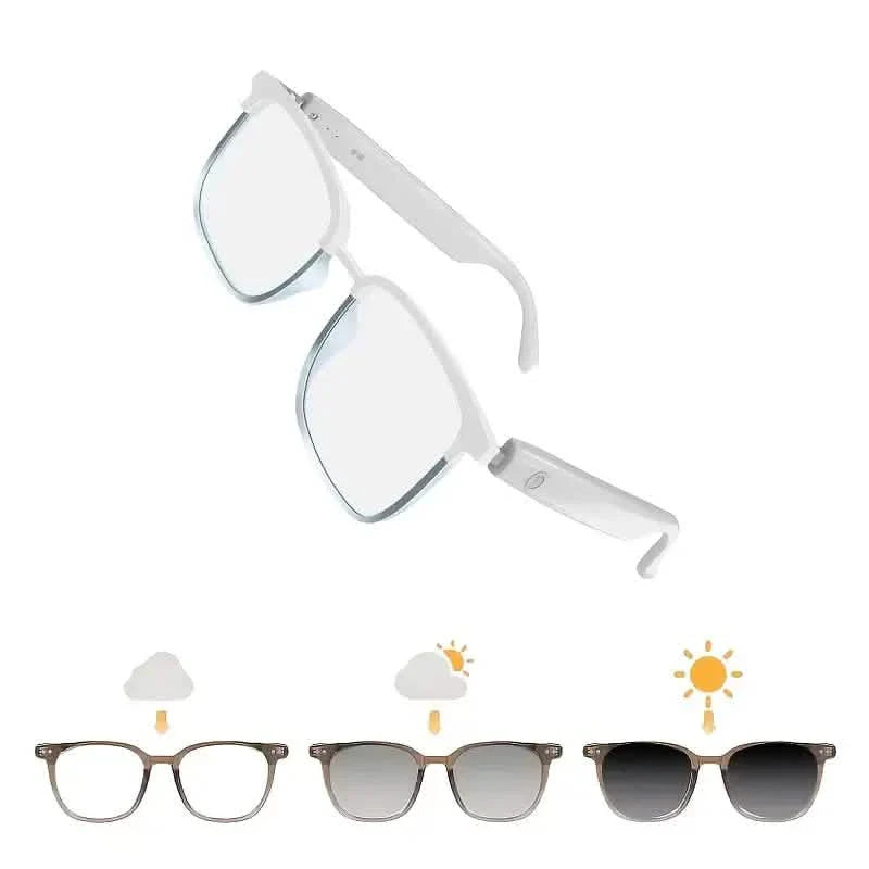 2025 Wireless Smart Glasses – Auto-Dimming, Touch Control, Hands-Free Audio DailySale