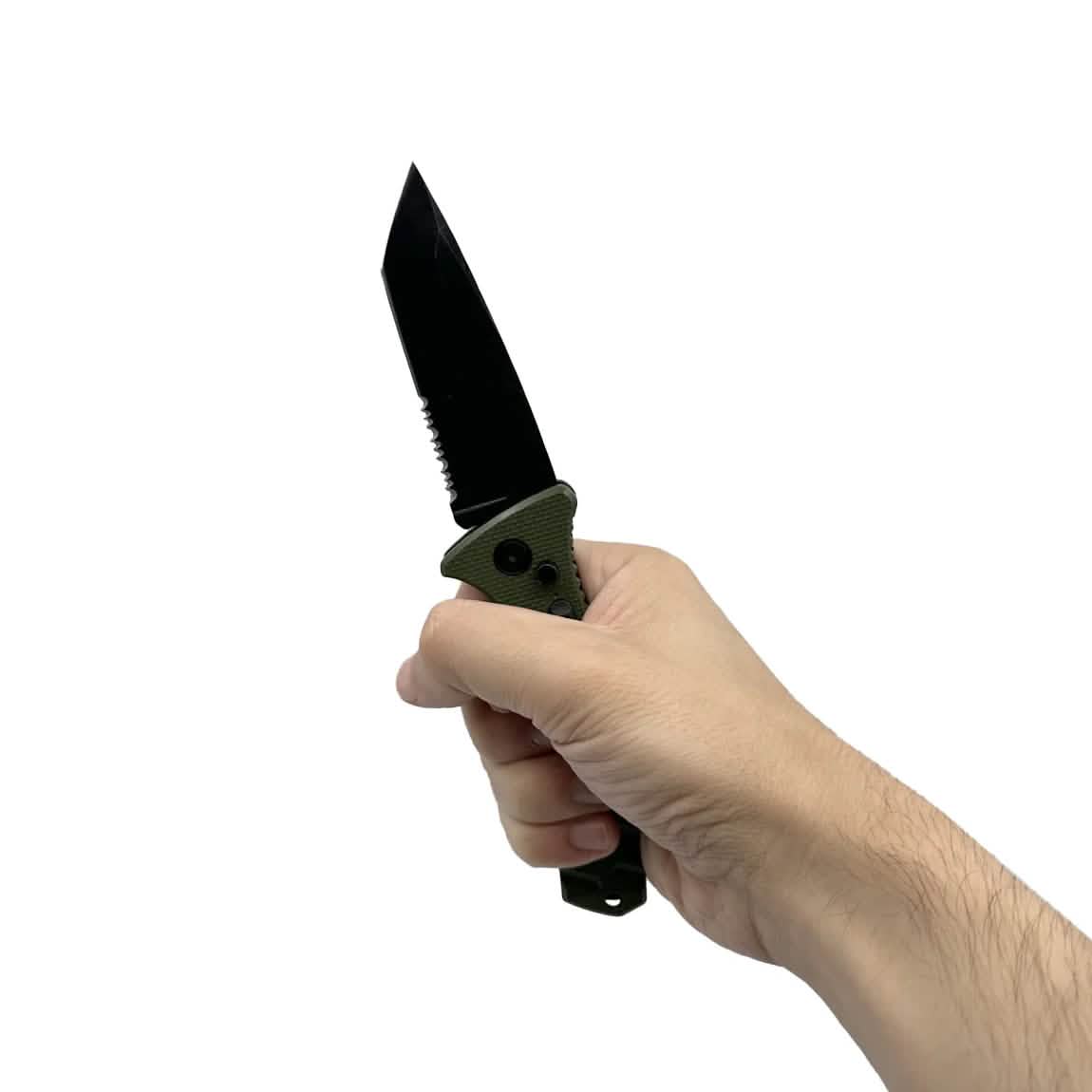 2-Pack: 4.75" Spring Assisted Automatic Knife with Tanto Blade DailySale