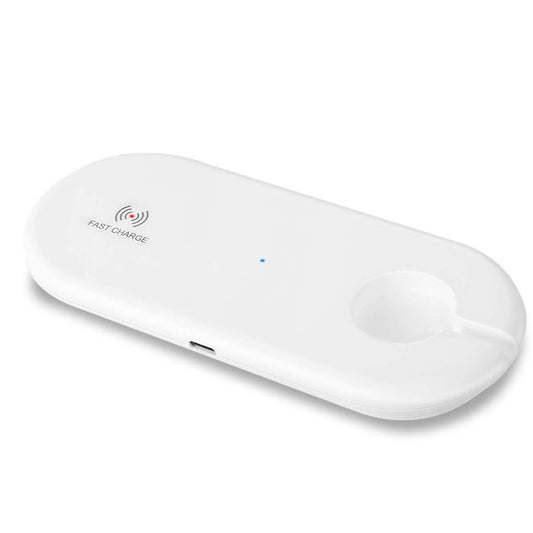 2-in-1 10W Qi Wireless Charging Pad DailySale