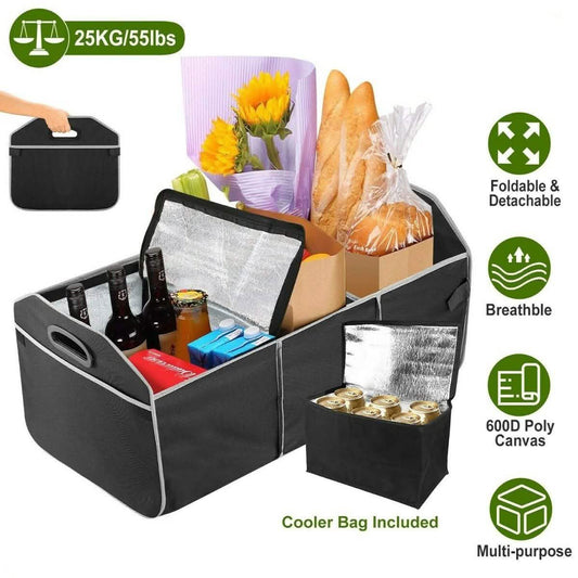 2-in-1 Collapsible Trunk Organizer with Removable Cooler DailySale