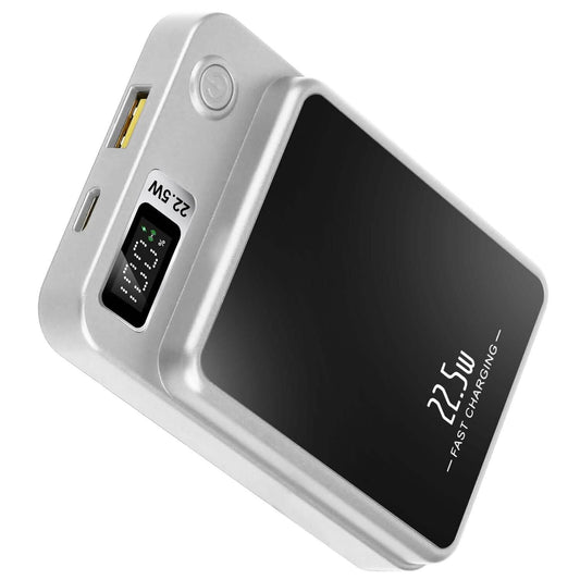 2-in-1 Magnetic Wireless Power Bank 10000mAh PD20W Fast Charger Mag Safe DailySale