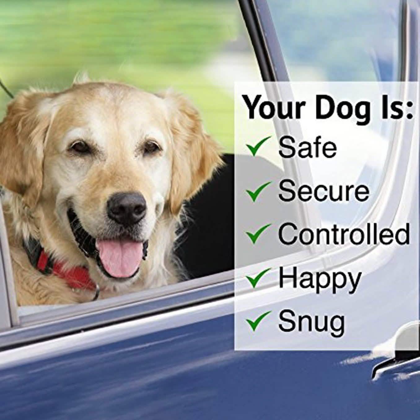 2-Pack: Bwogue Dog and Cat Safety Seat Belt DailySale