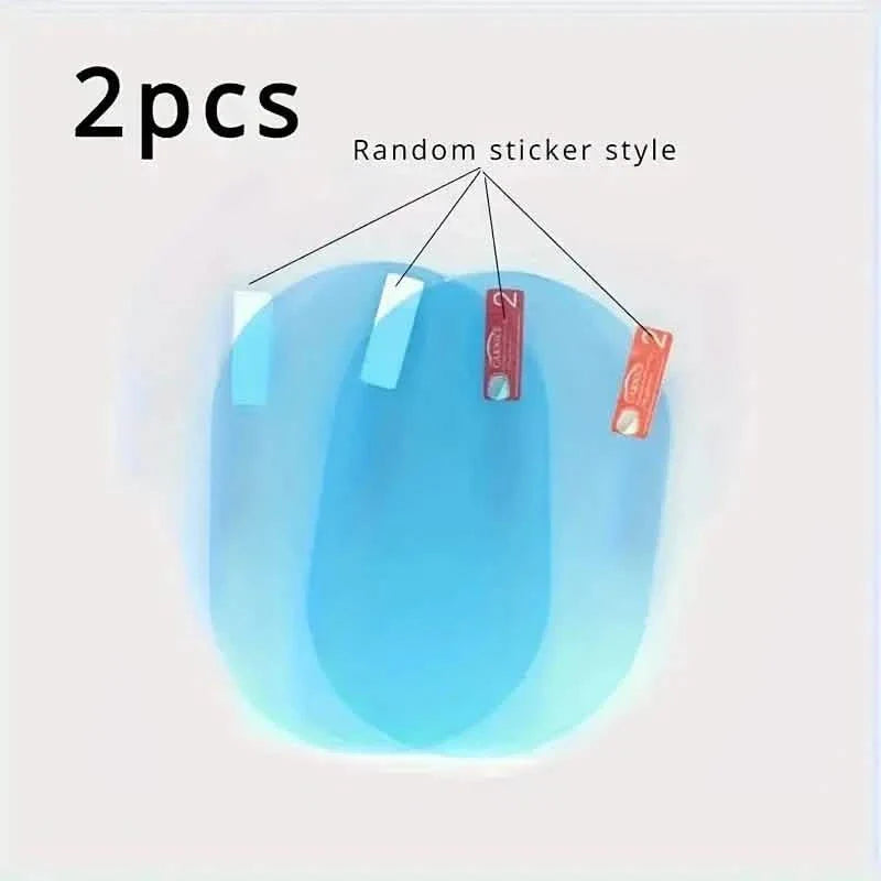 2-Pack: Car Waterproof Transparent Film Rearview Mirror Protection DailySale
