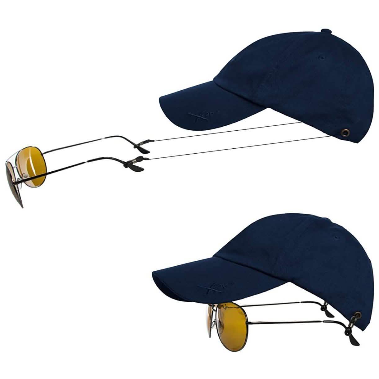 2-Pack: Kombi Xcap Hats with Retractable Sunglass Holder DailySale