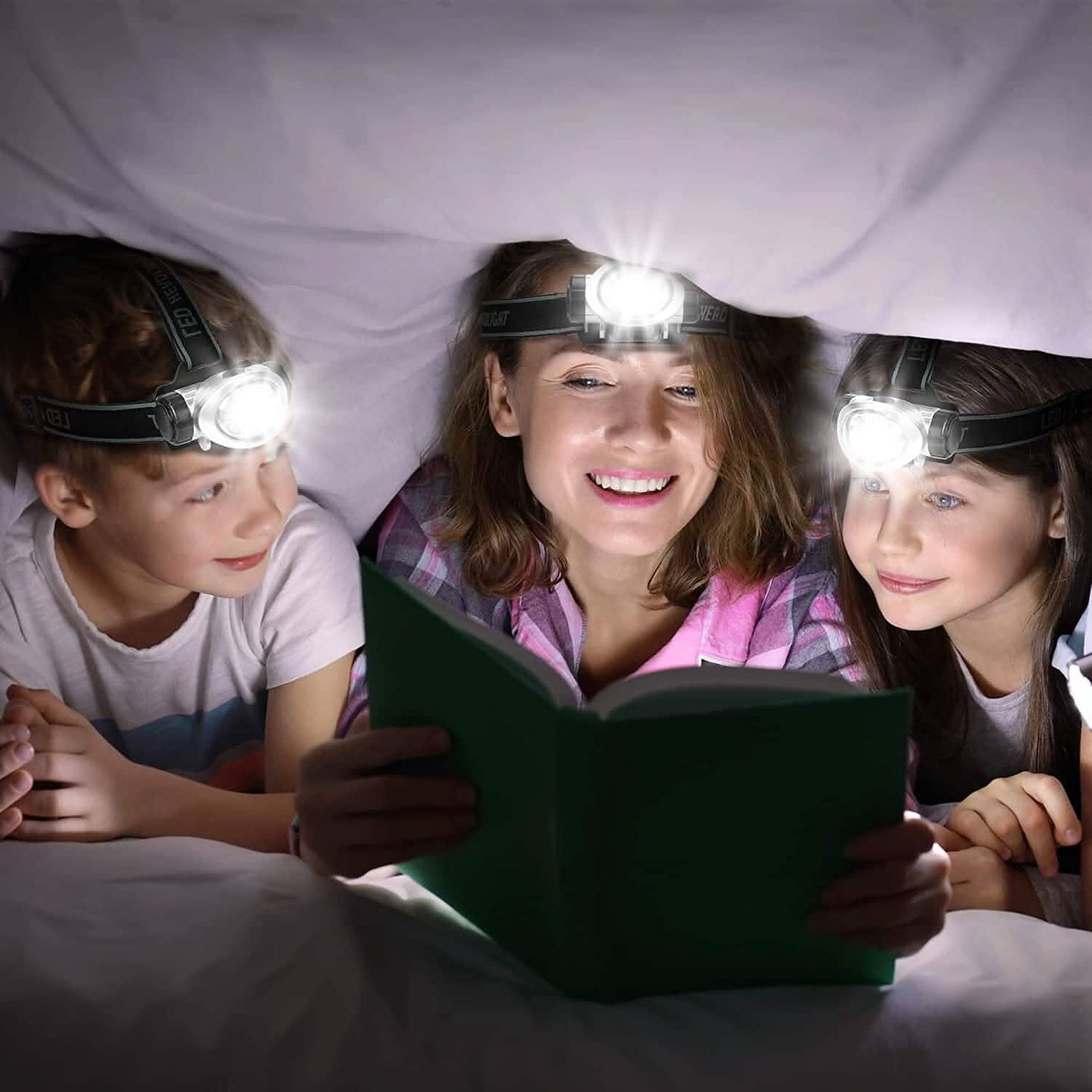 2-Pack: LED Headlamp with 4 Mode Settings DailySale