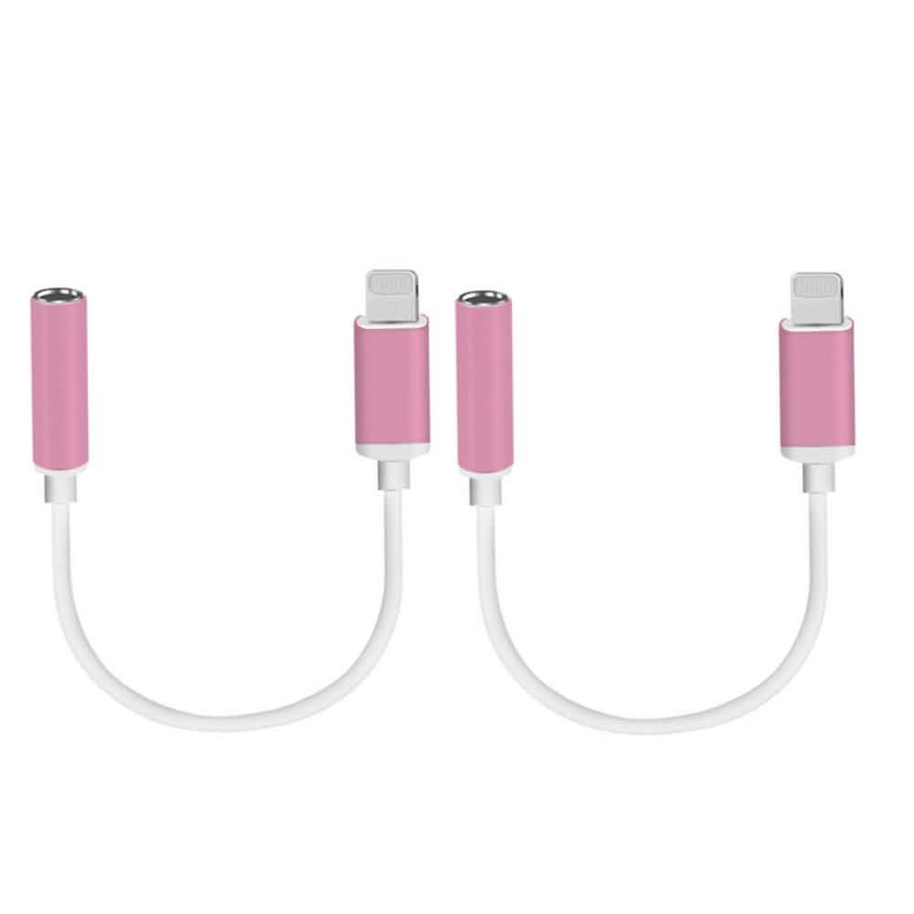 2-Pack: Lightning to Headphone Jack Adapter DailySale