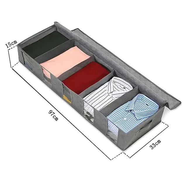 2-Pack: Non-Woven Bed Bottom Storage Bag DailySale