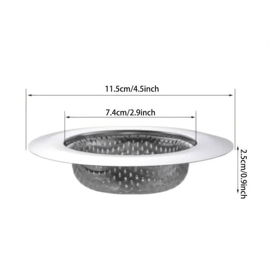 2-Pack: Stainless Steel Kitchen Sink Strainer DailySale