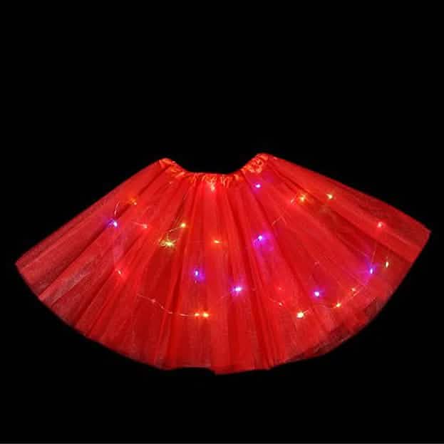 2-Piece: Girl's Skirt with LED Lights DailySale