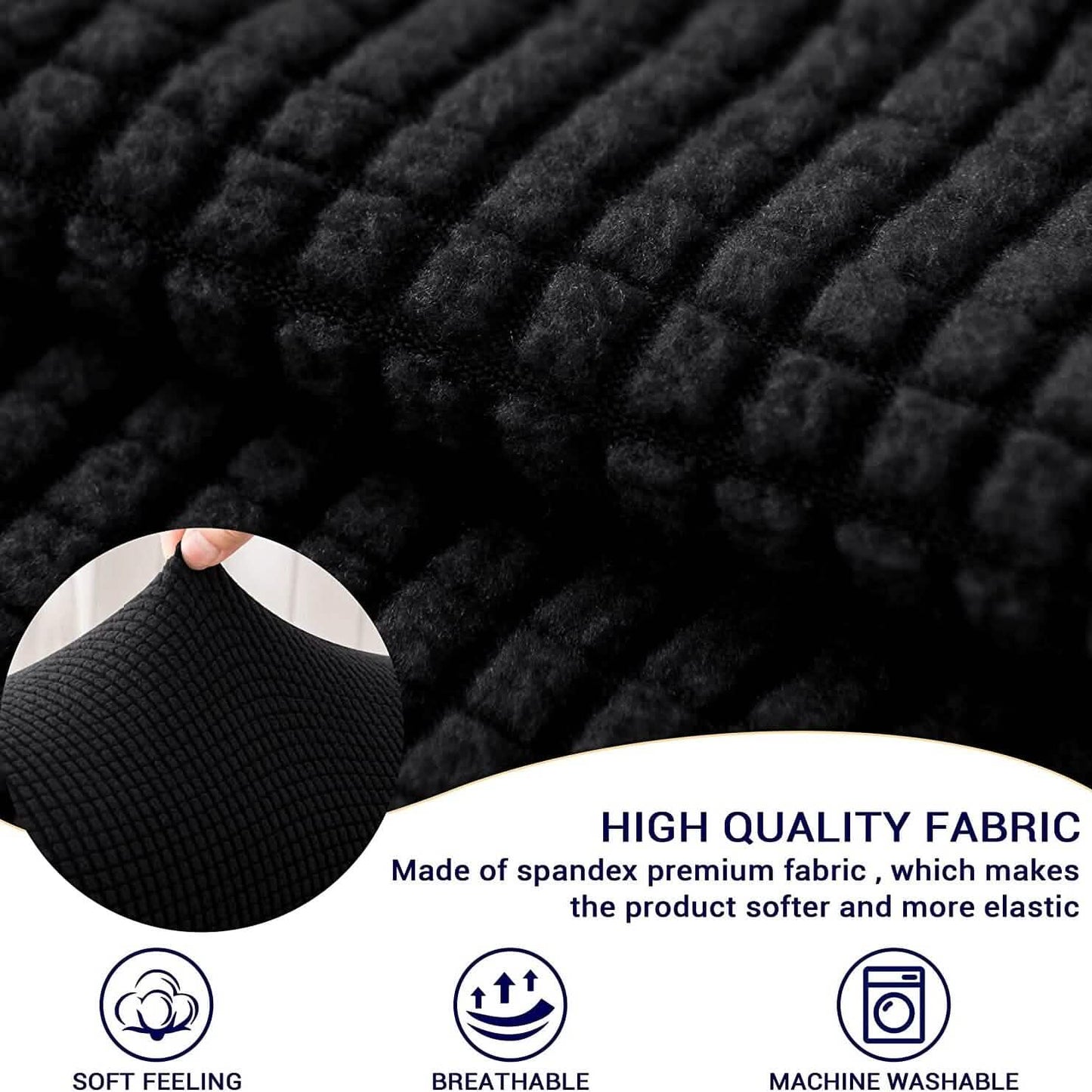 2-Piece: Jacquard Sofa Armrest Slipcover DailySale