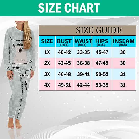 2-Piece Set: Women's Plush Popcorn Knit Top and Jogger Pants Pajama Set (Plus Size) DailySale