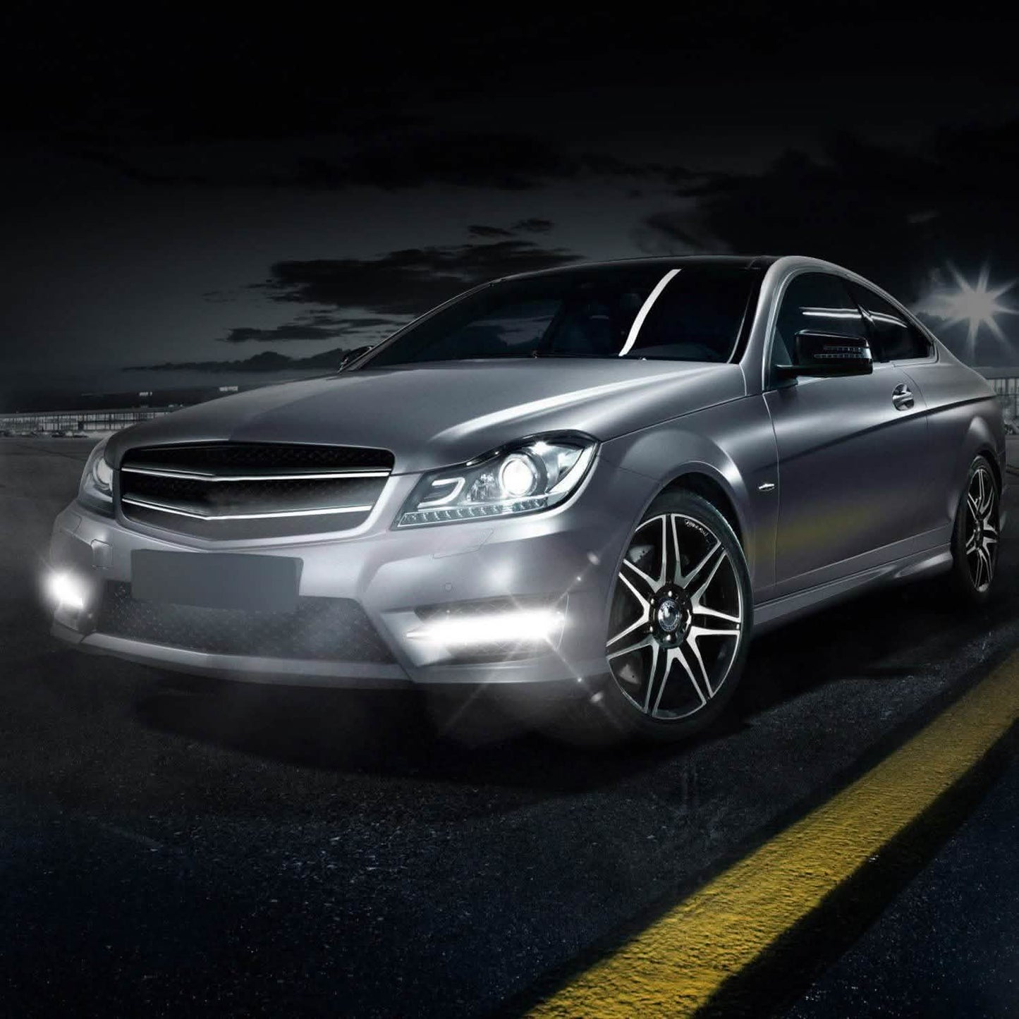2-Pieces: Car LED Daytime Running Lights DailySale