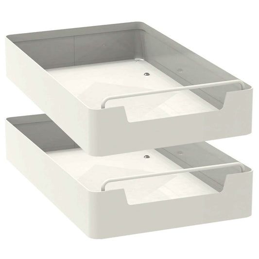 2-Pieces: Pull Out Cabinet Organizers DailySale