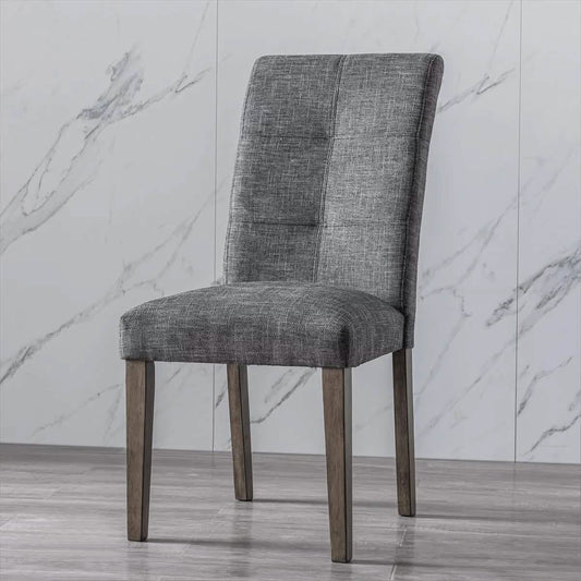 2-Pieces Set: Dining Room Chairs with Solid Wood Legs DailySale