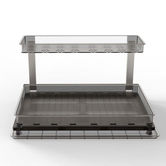 2-Tier Pull Out Under Sink Organizer DailySale