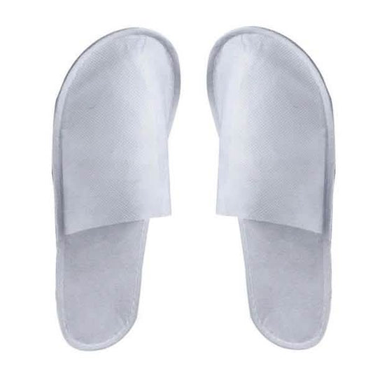 20-Pairs: Spa Hotel Guest Soft Slippers Closed Toe Disposable Travel Slipper DailySale