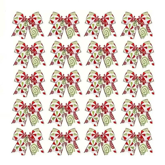 20-Pieces: Christmas Tree Bow Decorations DailySale