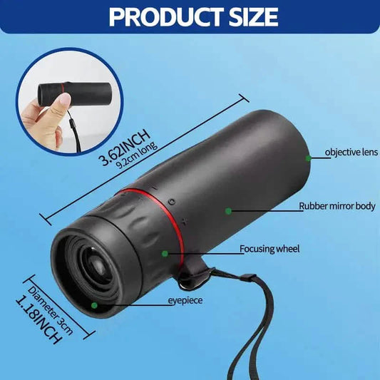 8X Portable Monocular – Pocket-Sized for Outdoor Adventures & Travel DailySale