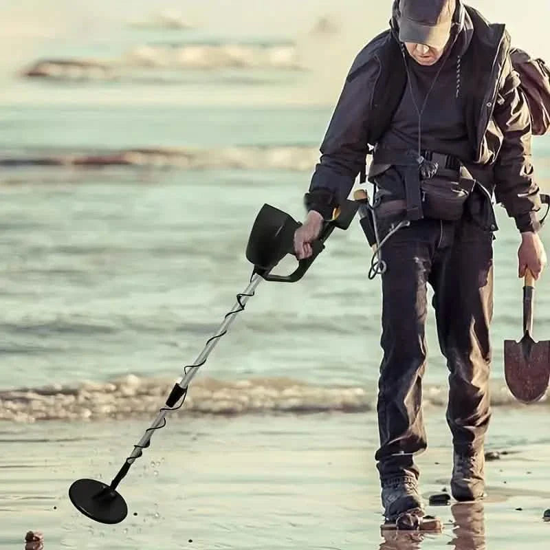 Handheld Metal Detector – High-Sensitivity Treasure Finder for Beach & Outdoors DailySale