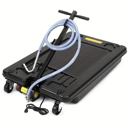 17 Gallon Low Profile Oil Drain with Electric Pump DailySale