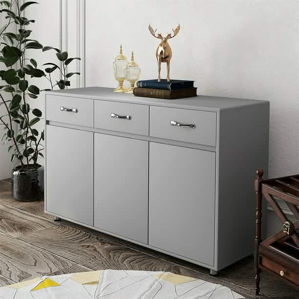 3 Drawer Sideboard Buffet Storage Cabinet DailySale