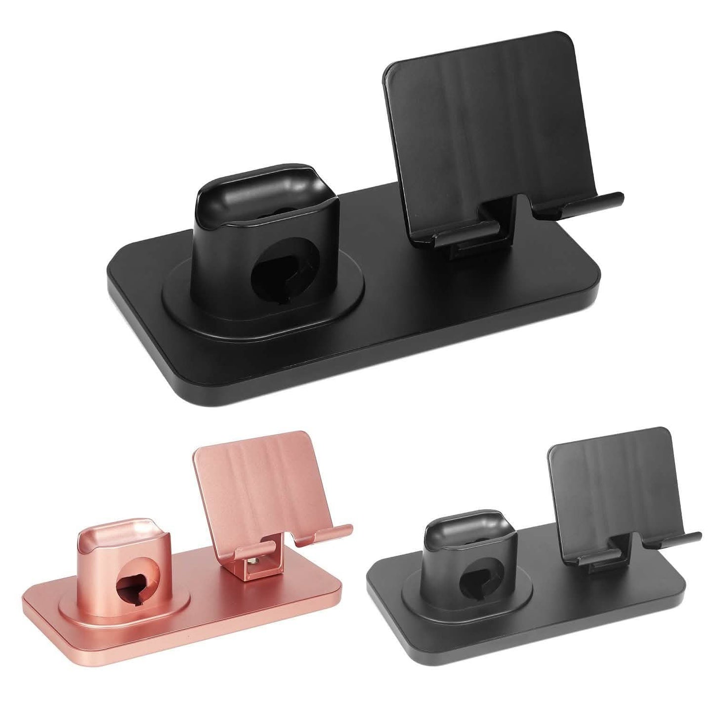 3-in-1 Charging Dock Station Phone Charger Stand Holder DailySale