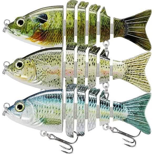 3-Pack: Fishing Lures for Bass Trout DailySale