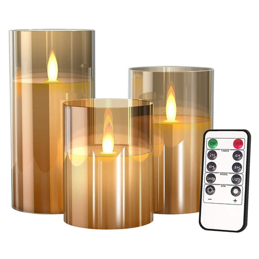 3-Pack: Flameless Battery Operated Candles DailySale