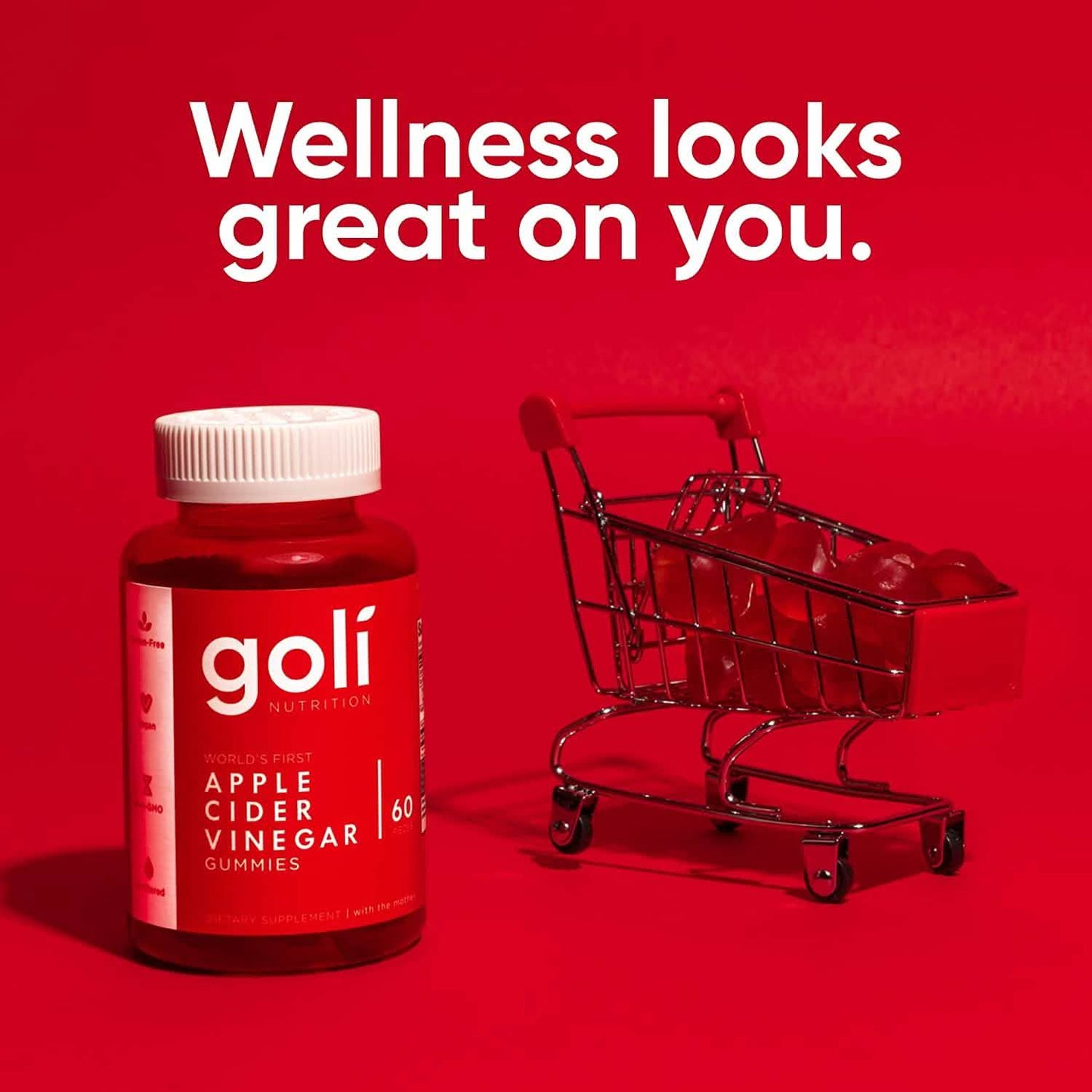 3-Pack: Goli Apple Cider Vinegar Gummy Vitamins DailySale
