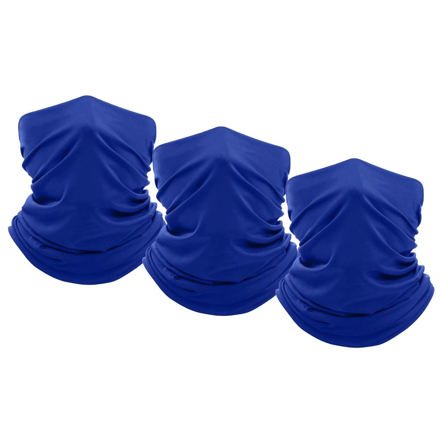 3-Pack: Moisture Wicking Breathable Stretch Gaiter Neck Face Mask DailySale