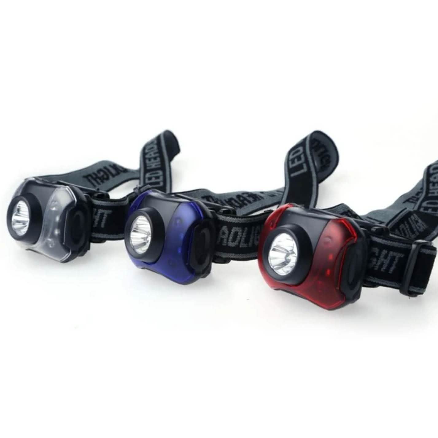 3-Pack: Outdoor Nation Hands-Free 7-LED Headlamp Camping Flashlights DailySale