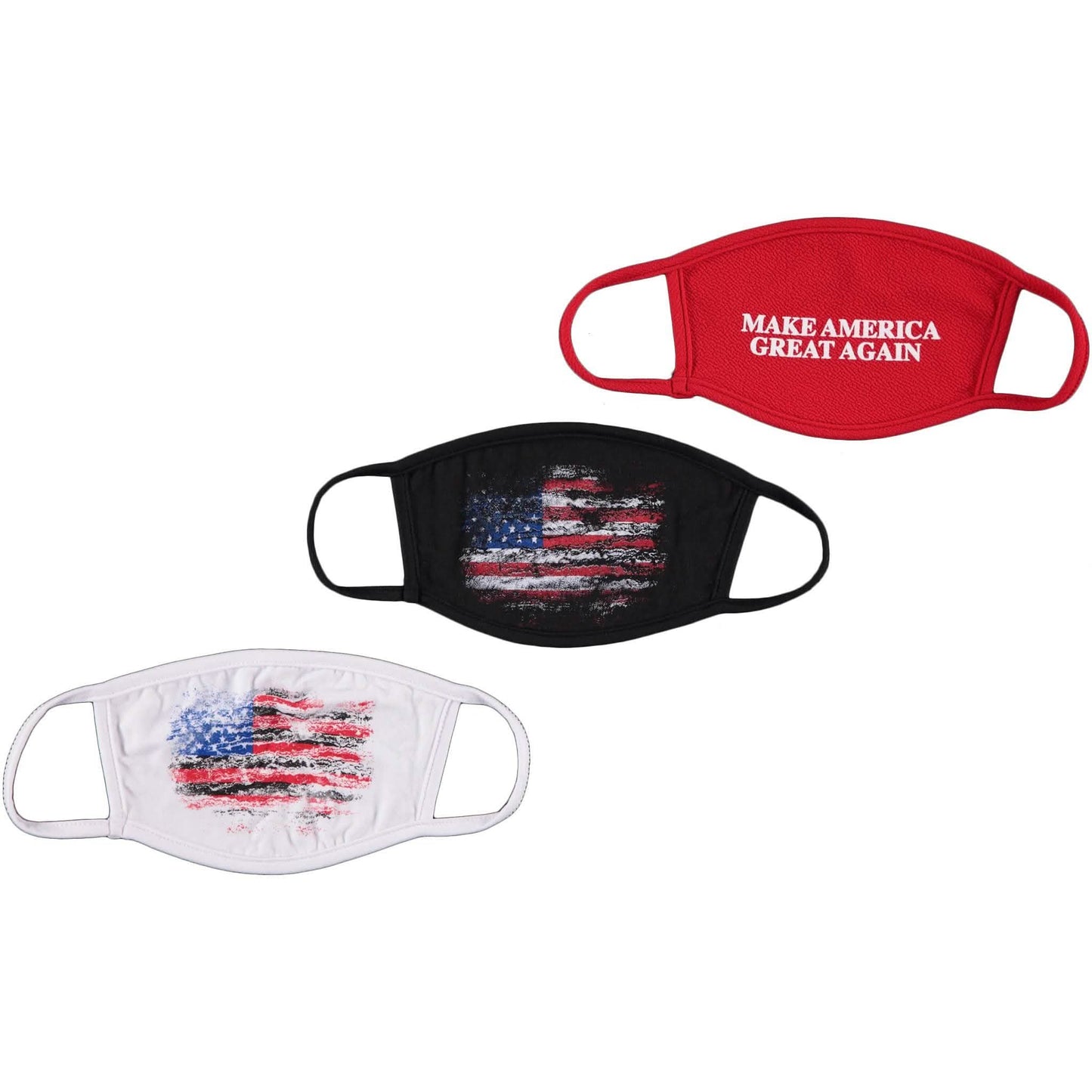 3-Pack: Washable Reusable Non-Medical Fabric Face Masks DailySale