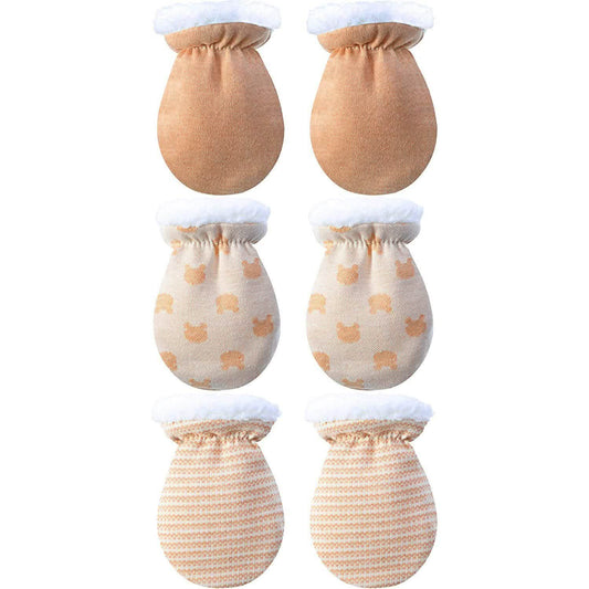 3-Pairs: Newborn Mitten Gloves DailySale