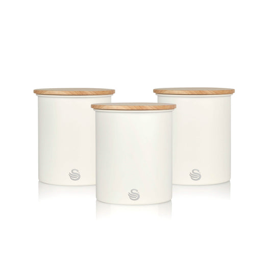 3-Piece Set: Swan Nordic Canisters DailySale