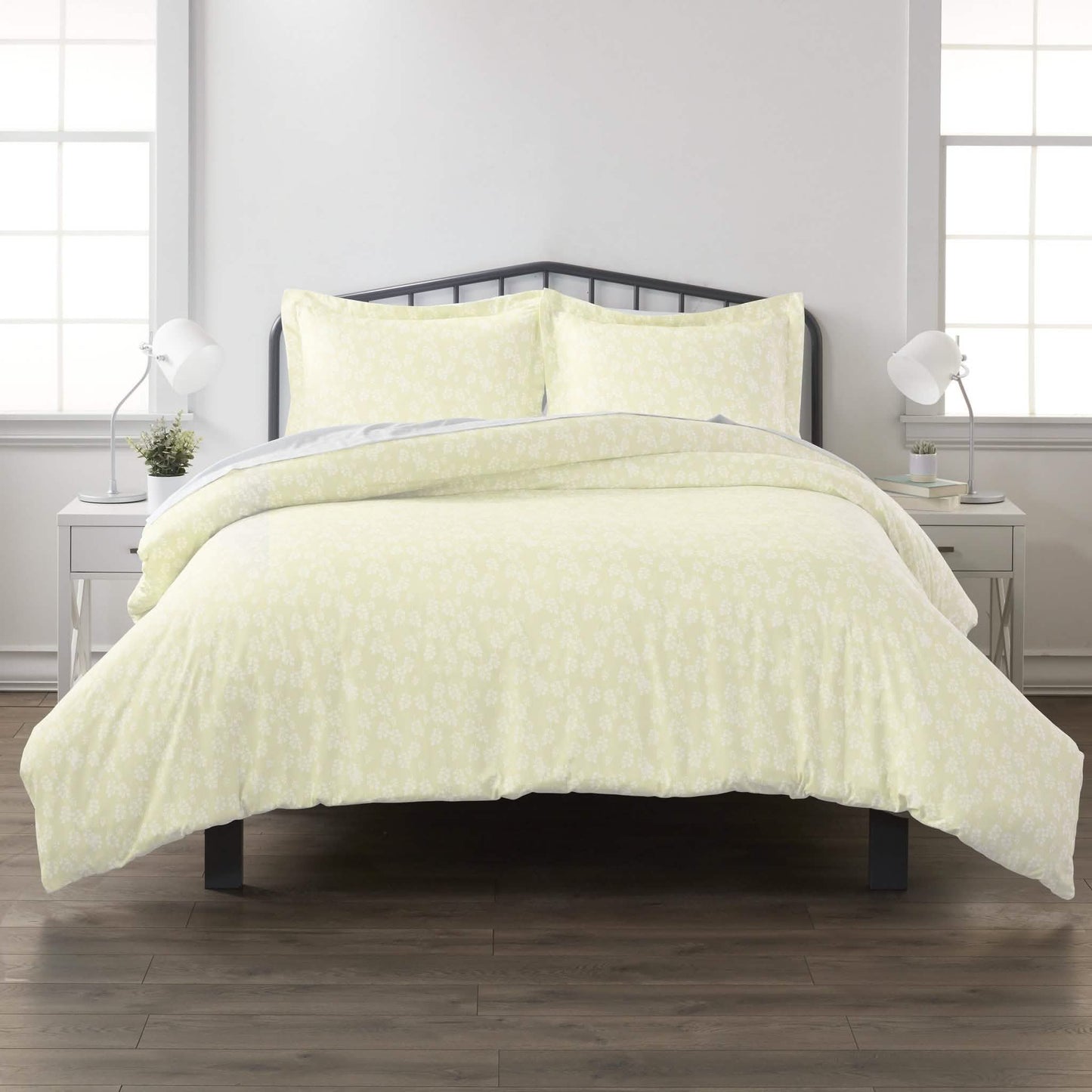 3-Piece Set: Wheatfield Patterned Duvet Cover Set DailySale