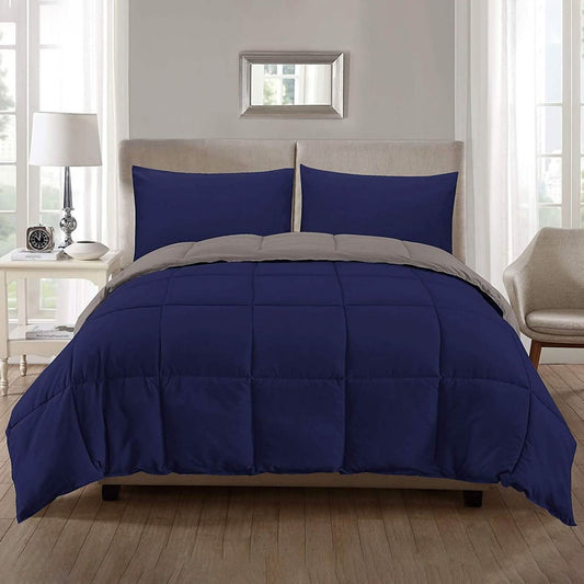 3-Piece: Ultra Soft Premium Down Alternative Reversible Comforter All Season DailySale